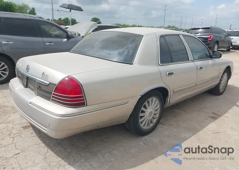 2009 Mercury Grand Marquis Ls (Fleet Only) z USA, uszkodzony, nr VIN 2MEHM75V89X606342